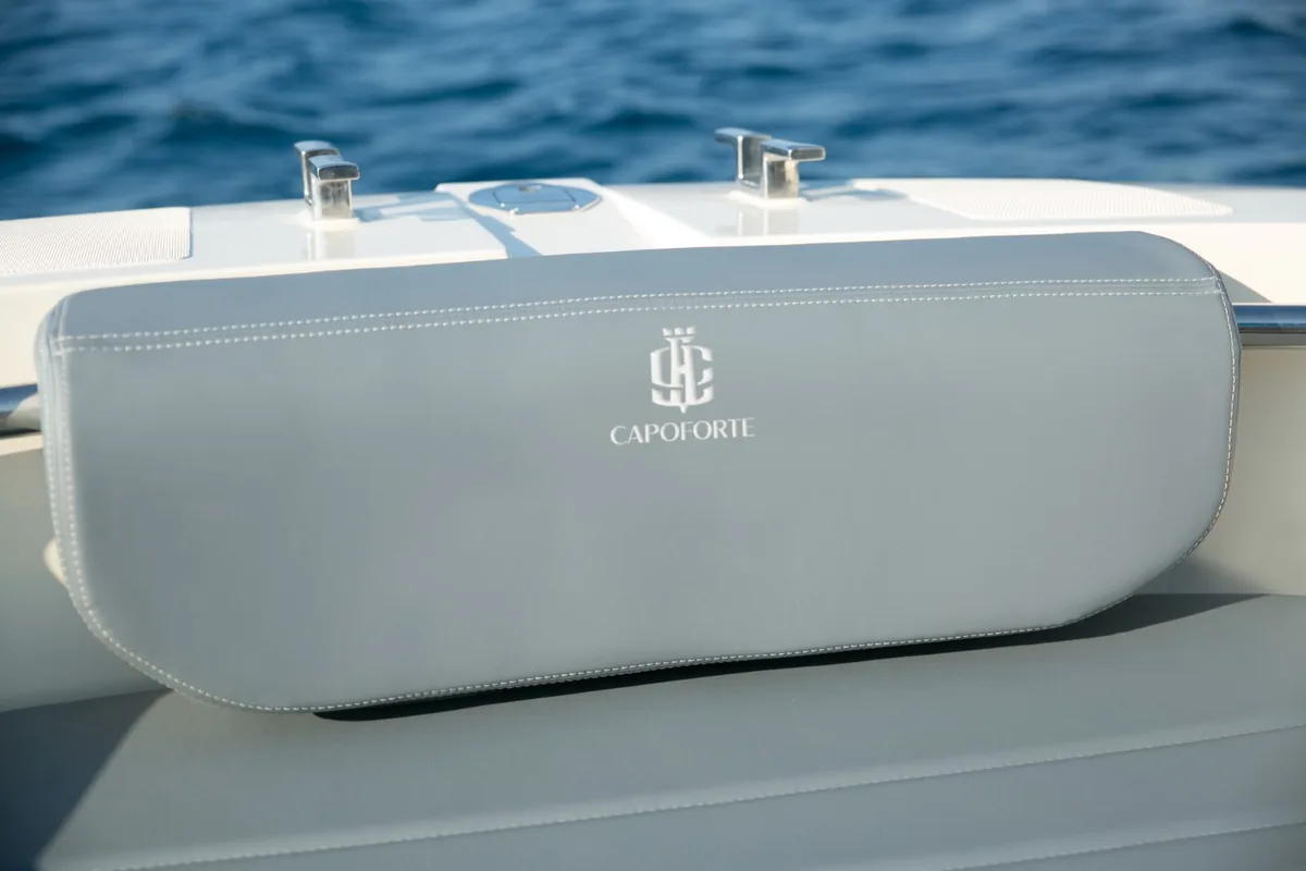 2026 Capoforte INVICTUS CAPOFORTE  HX200 new yacht for sale Port Adriano Mallorca – aft deck and swim platform