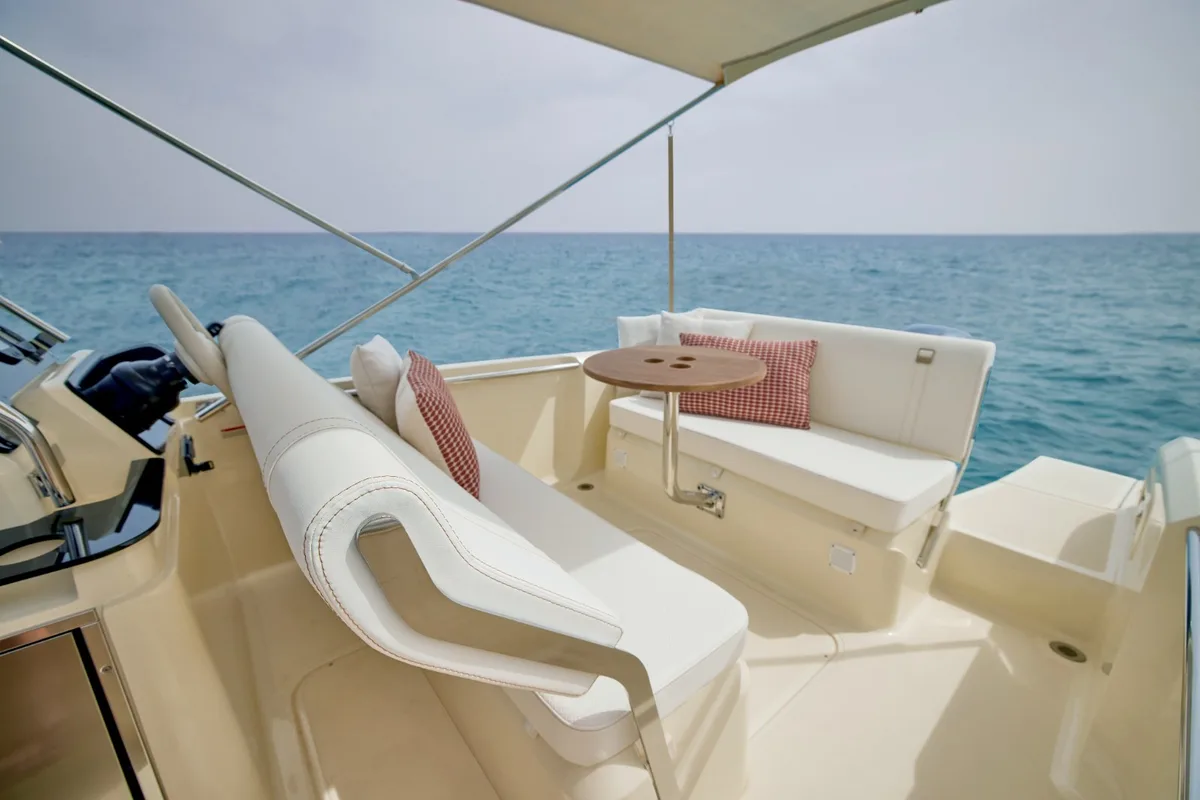 2026 Capoforte INVICTUS CAPOFORTE SX 200 new yacht for sale Port Adriano Mallorca – aft deck and swim platform