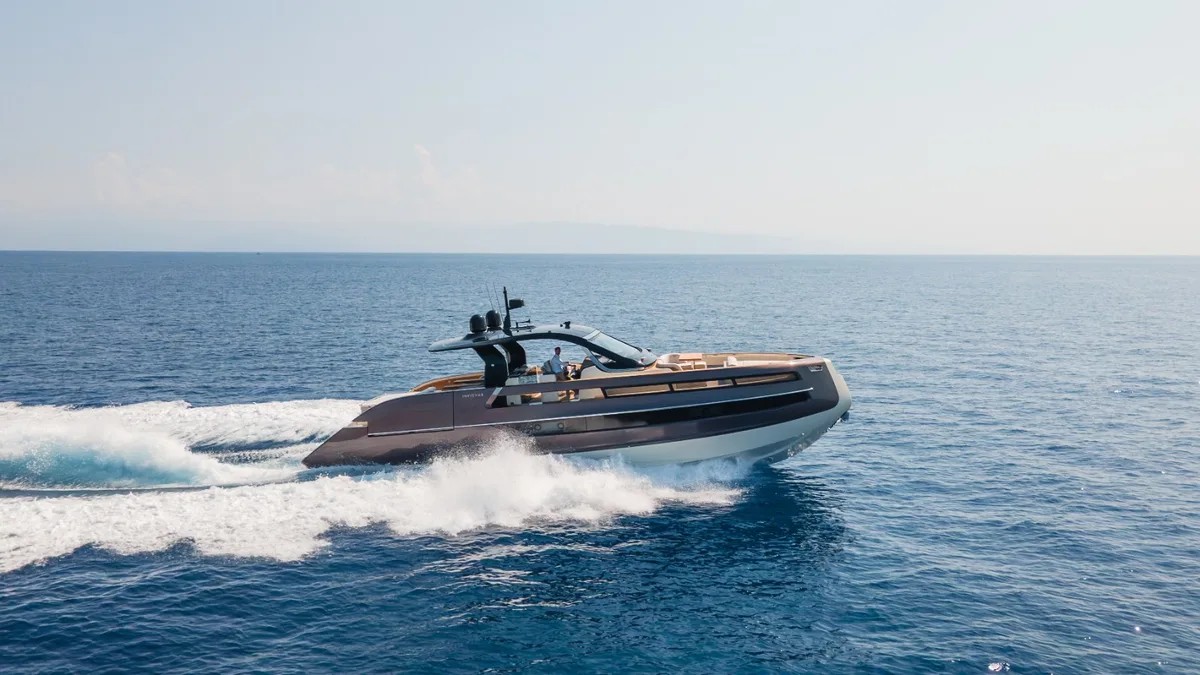 2026 Invictus INVICTUS TT 550 new yacht for sale Port Adriano Mallorca – aft deck and swim platform