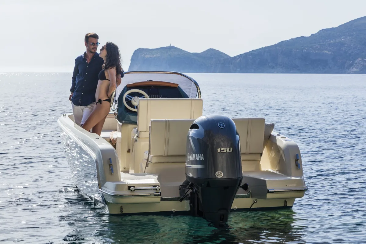 2026 Capoforte INVICTUS CAPOFORTE FX 200 new yacht for sale Port Adriano Mallorca – port side exterior