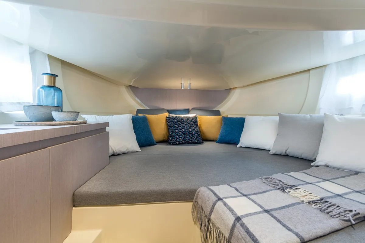 2026 Capoforte INVICTUS CAPOFORTE CX270 new yacht for sale Port Adriano Mallorca – stern view