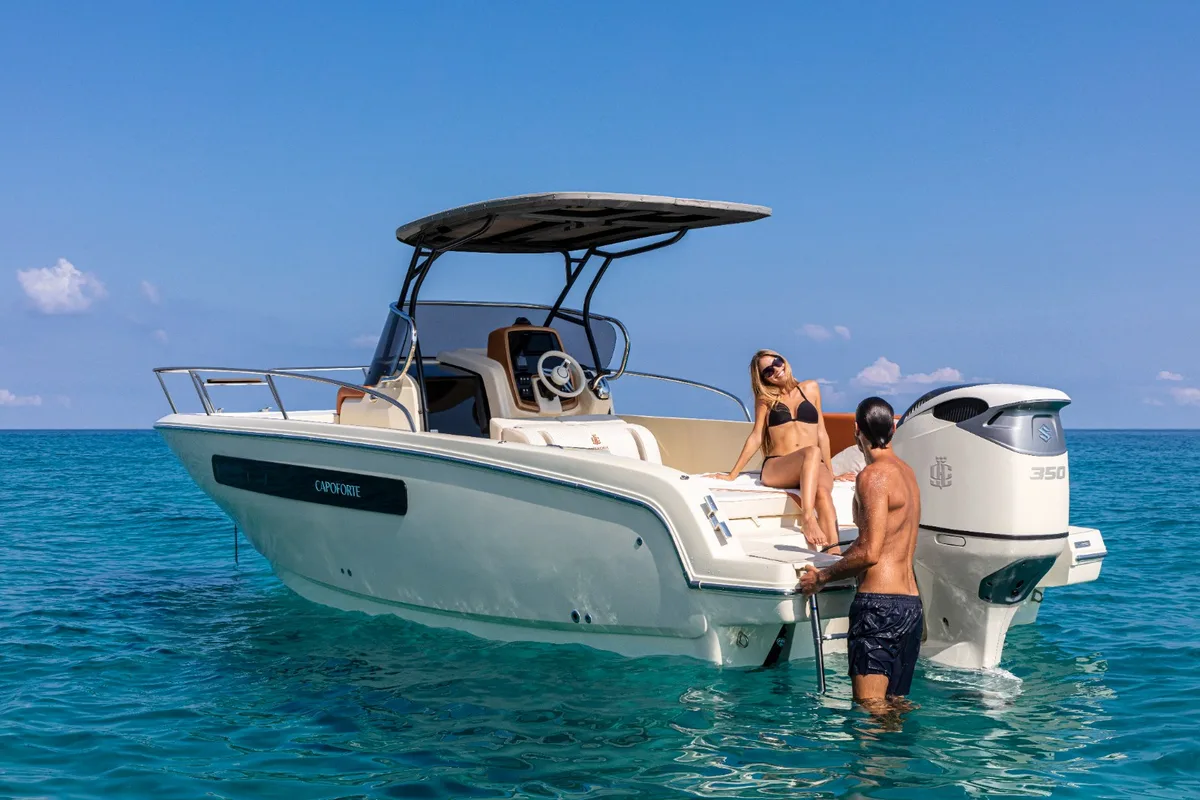2026 Capoforte INVICTUS CAPOFORTE CX270 new yacht for sale Port Adriano Mallorca – starboard side exterior